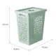 Cesto organizador ropa 55L VERDE AGUA