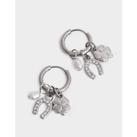 Argollas De Acero Quirúrgico Plateado