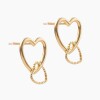 Tornillos en oro 18K con diseño de corazón Tornillos En Oro 18k Con Diseño De Corazón