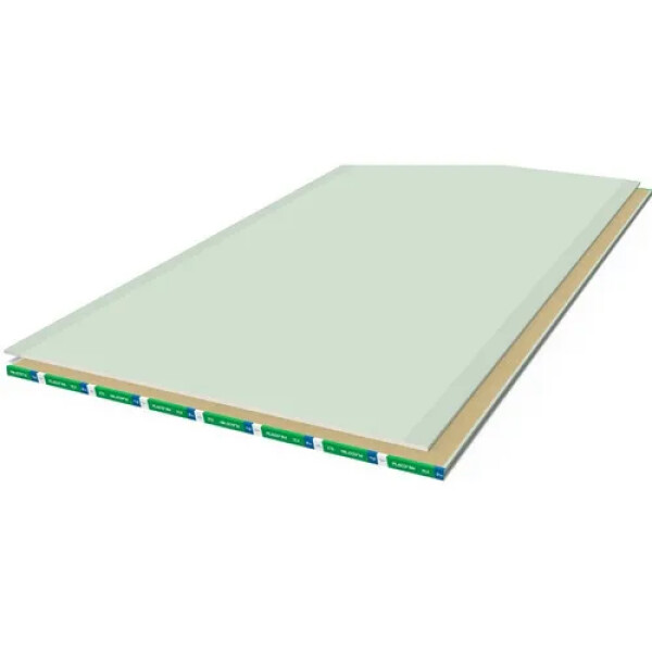 PLACA YESO VERDE 12.5mm 1.2x2.4 mts Placa Yeso Verde 12.5mm 1.2x2.4 Mts
