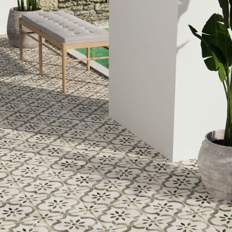 PORCELANATO PARA PISO Y PARED 45X45 PRISSMACER GRIS PRECORTE GAMAS DE GRIS