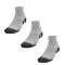 Medias Unisex Under Armour x3 Performance Tech Gris