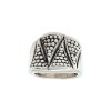 Anillo Puntos-Plata 925 Inflada-Sin Piedra-AN3139 sinpiedra