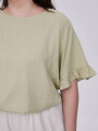 Blusa Abbas Verde Oliva Claro