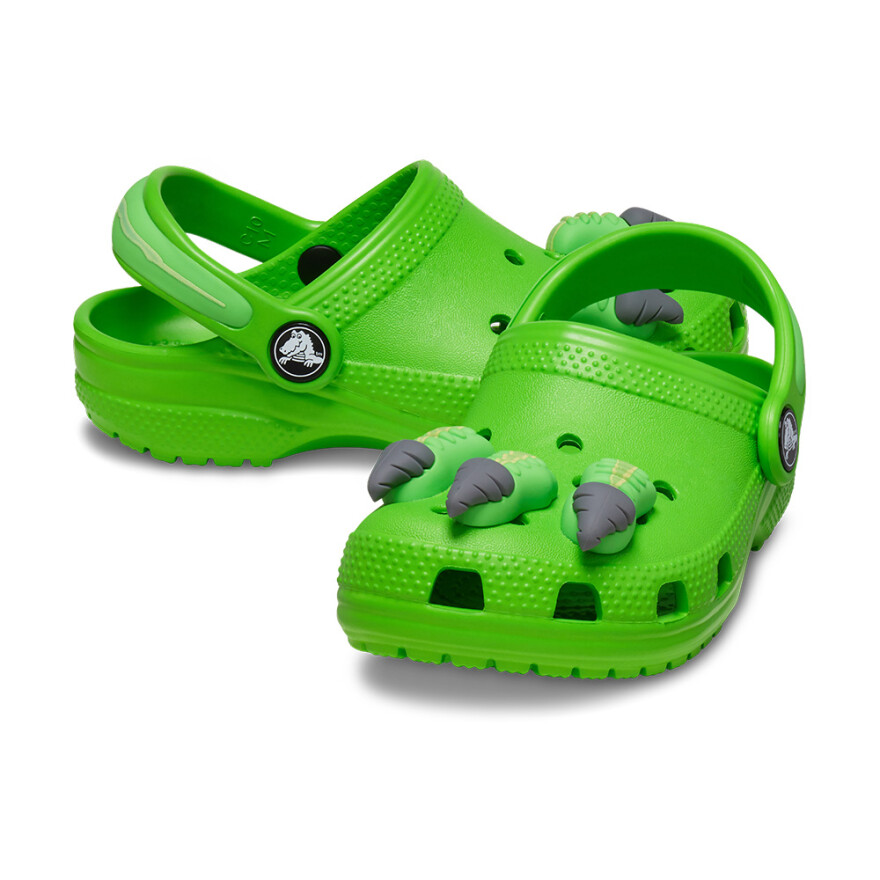 Classic I AM Dinosaur Clog T - Niños Green Slime