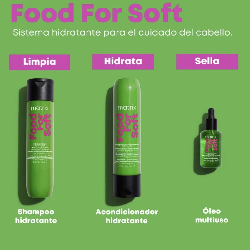 Acondicionador Matrix Food For Soft 300ml Acondicionador Matrix Food For Soft 300ml