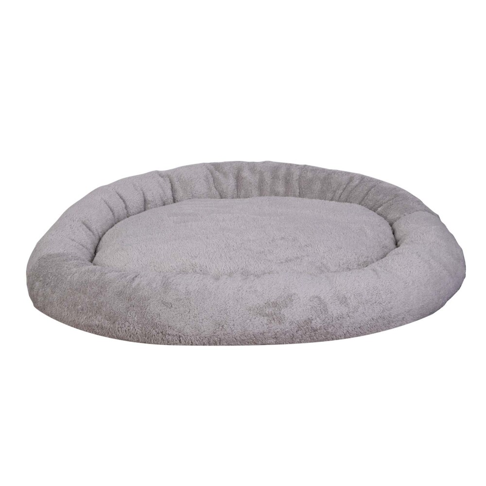 CAMA MASCOTAS CIRCULAR ALGODON GRIS POOM