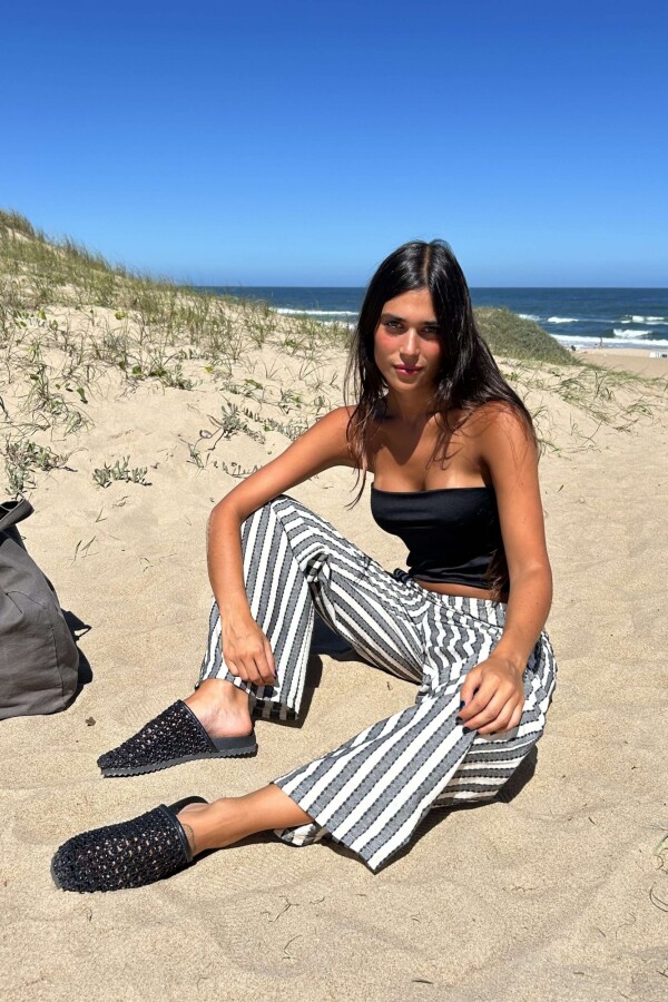 Top Strapless Negro