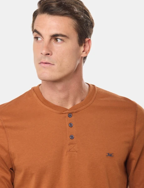 REMERA LISA Terracota