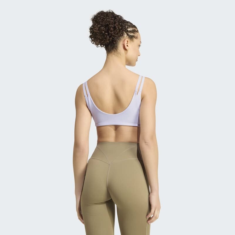 Top Adidas Optime Workout Twist Reversible Blanco
