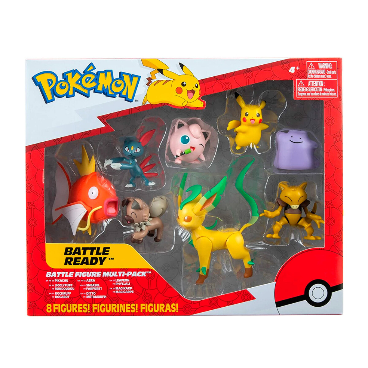 Set 8 Figuras Pokémon 5 cm - 001 