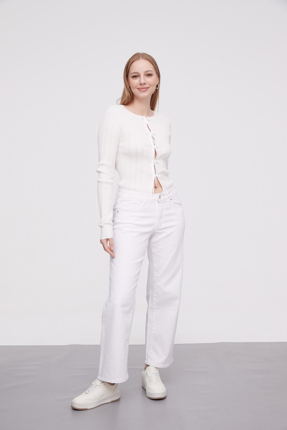 Pantalon Pompya Blanco