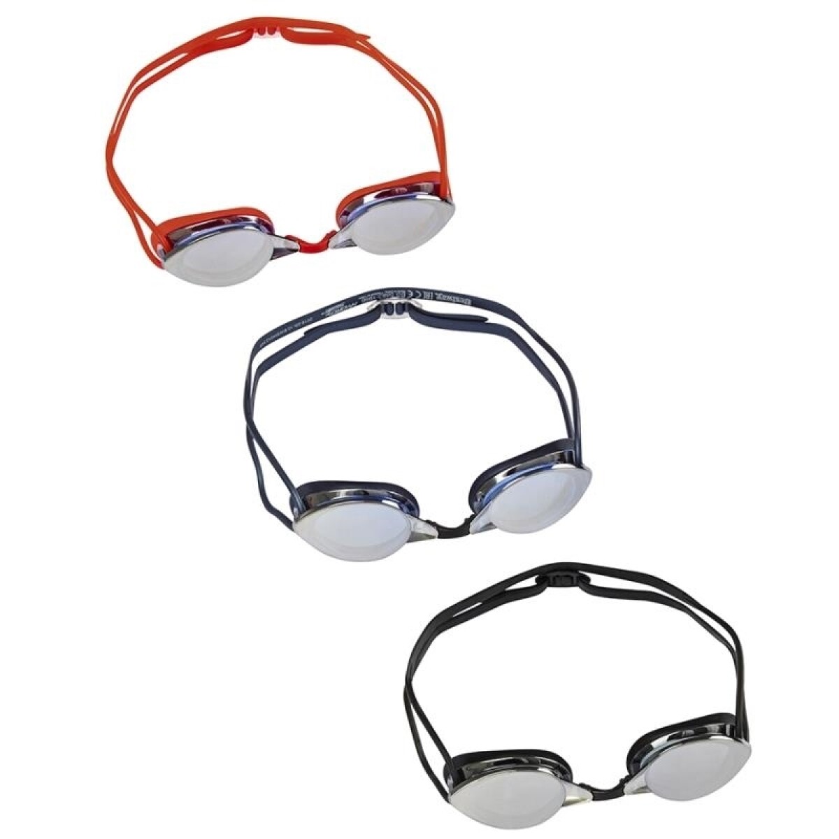Lentes De Natacion Piscina Espejados Ix-1800 