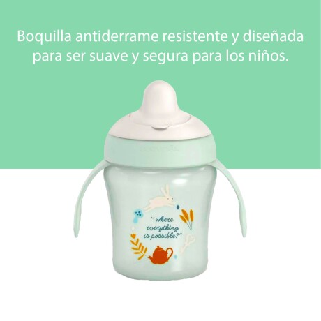 Vaso De Aprendizaje con asas Suavinex Verde