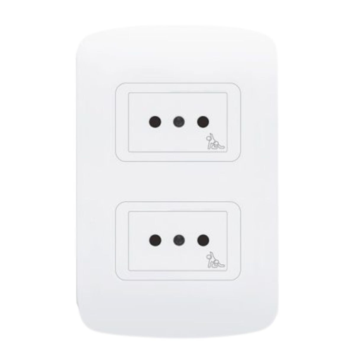 PLAQUETA 2 3 EN LINEA BLANCO MOLVENO Plaqueta 2 3 En Linea Blanco Molveno