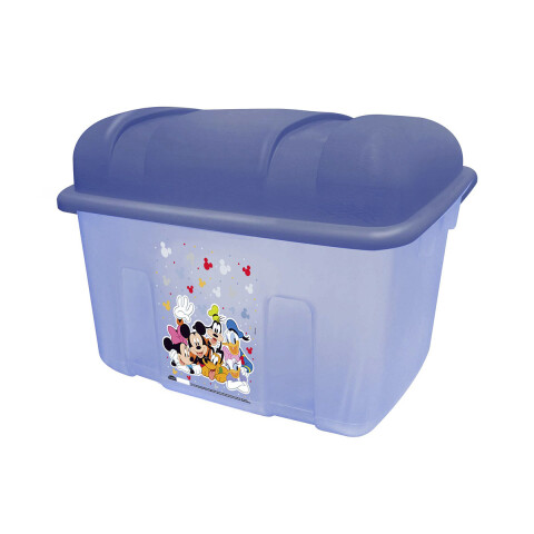 Caja Organizadora Tipo Baúl Mickey 46L Plastica Infantil