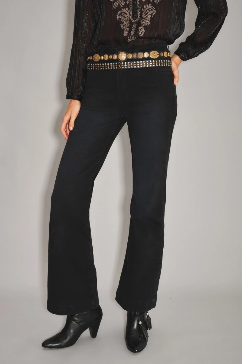 Jean Tailor Deep Black Negro