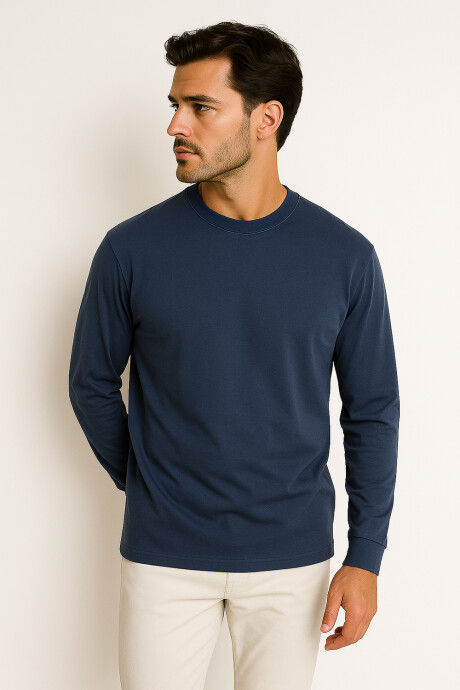 Remera Cristof Azul Oscuro