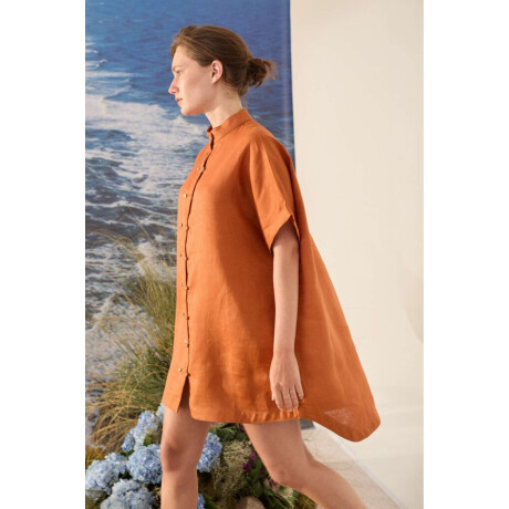 Vestido Japon Terracota