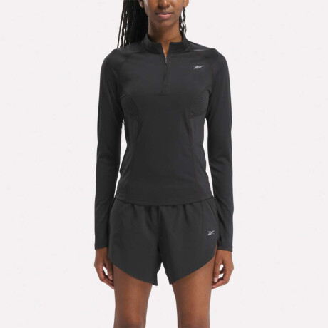 Running 1/4 zip Negro