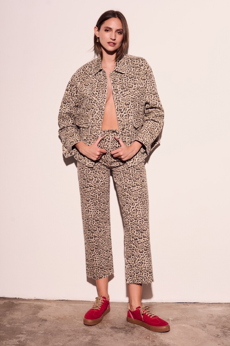 Sobrecamisa Animal Print