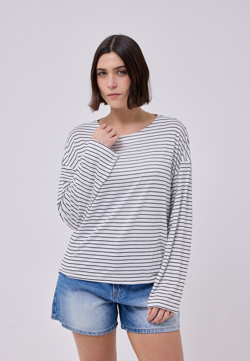 Remera Raya Blanco