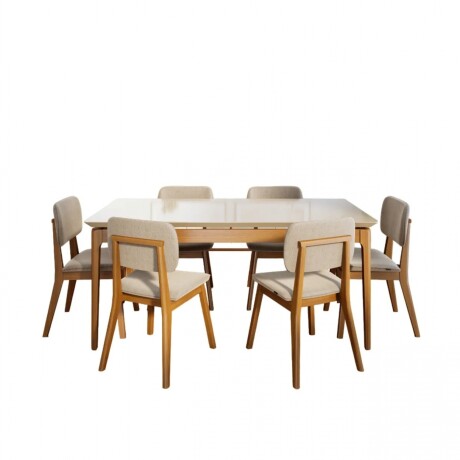 Juego De Comedor Cadiz 6 Sillas Juego De Comedor Cadiz 6 Sillas