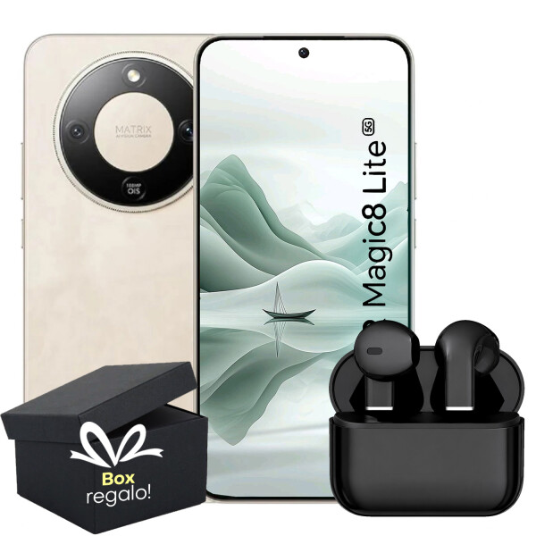 Honor Magic 8 Lite 8gb Ram 256gb 5g + Regalo DORADO