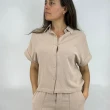 CAMISA SLOWLY 2401 BEIGE