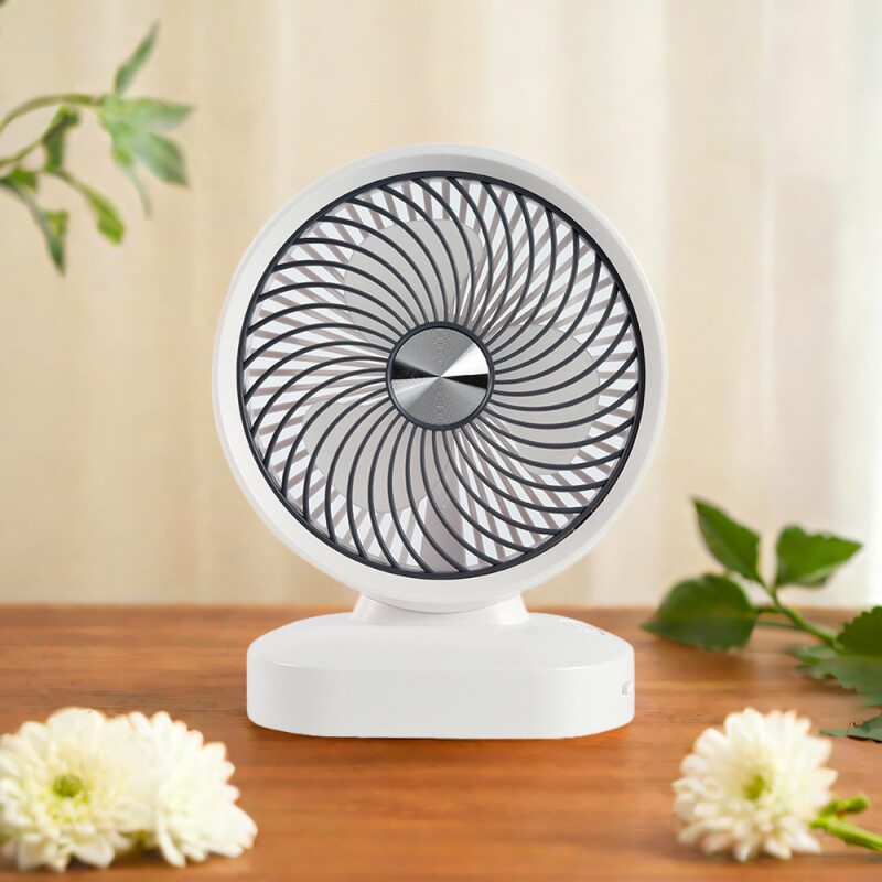 Ventilador De Escritorio - 3 Velocidades - Blanco Ventilador De Escritorio - 3 Velocidades - Blanco
