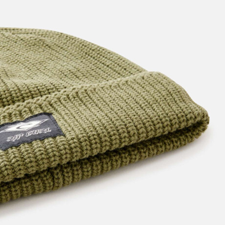 Gorro Lana Rip Curl Fade Out Icon Shallow Beanie - Verde Verde