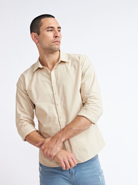 CAMISA ARMANDO BEIGE