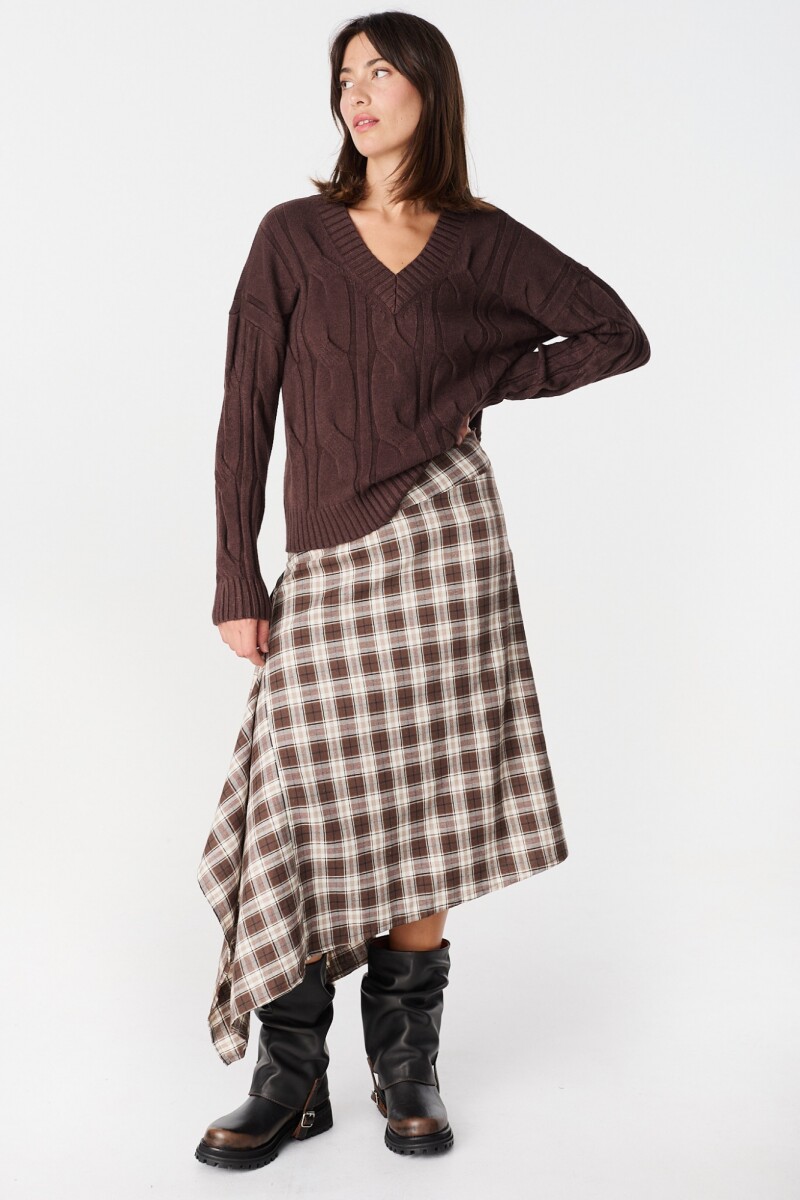 Sweater Corteza Chocolate