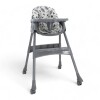 Silla de Comer para Bebes Bebesit Steps con Bandeja 2 en 1 Gris