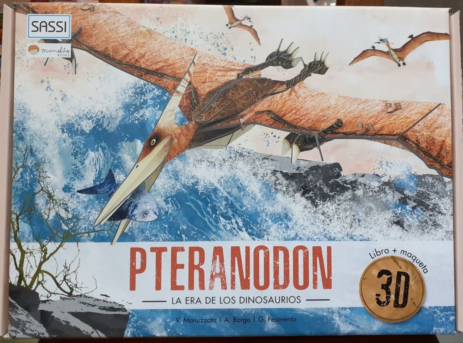 PTERANODON. LA ERA DE LOS DINOSAURIOS 