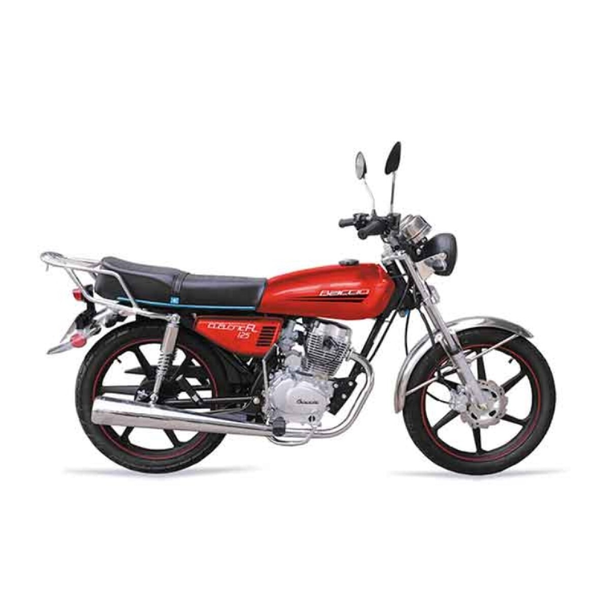 Moto Baccio Calle Classic Fl 125cc - Rojo 