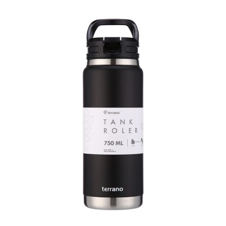 Botella Tank Roler 750ML NEGRO