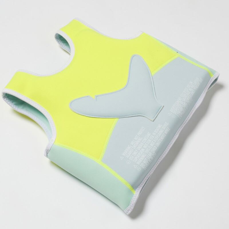 CHALECO Chaleco Salvavidas Niños Talle 3-6 Años Neon Yellow Sunnylife