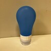 Botella de Viaje Silicona Shampoo azul