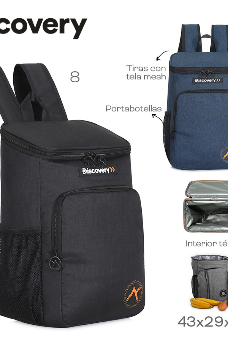 Mochila lonchera térmica Azul
