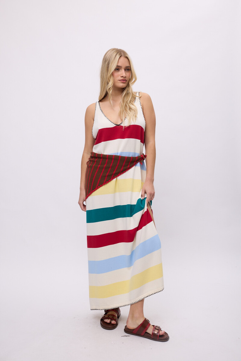 Vestido Vira Crudo