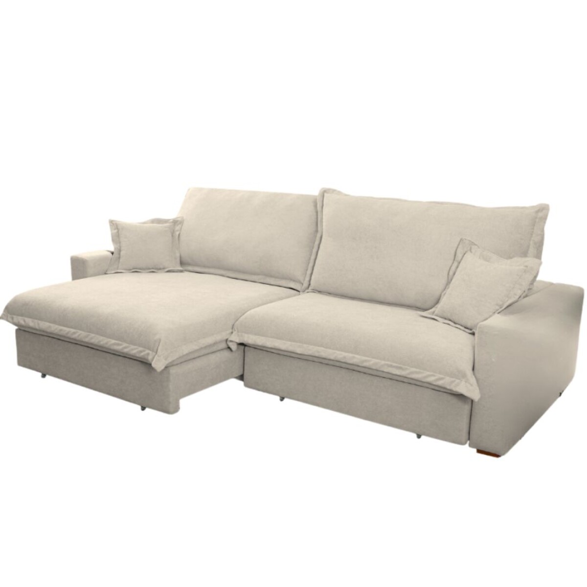 Sofá 3 Cuerpos Nairobi Retractil 2.36 Beige 