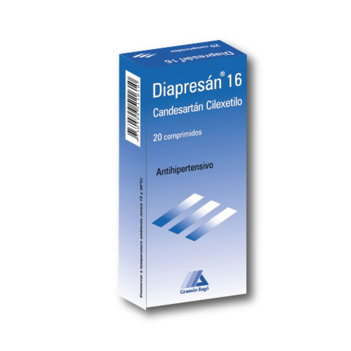Diapresan 16mg x 20 Comprimidos – Antihipertensivo