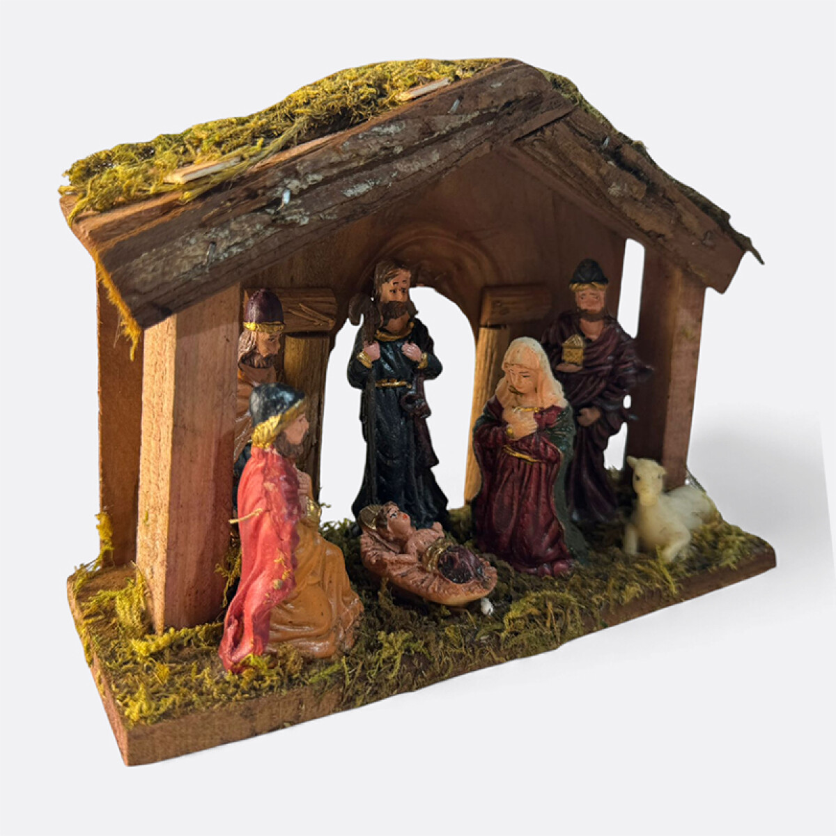 Pieza De Pesebre Cabaña - Modelo 1 