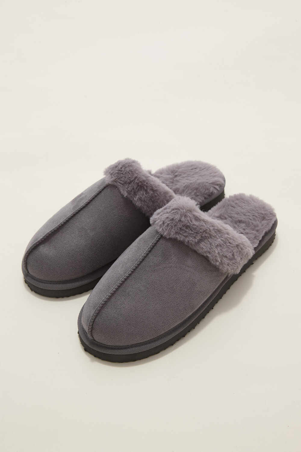 Pantuflas Pantusi Gris Medio