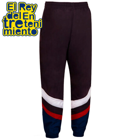 Pantalón Deportivo Retro Topper Para Hombre C/ Puño Negro/Azul