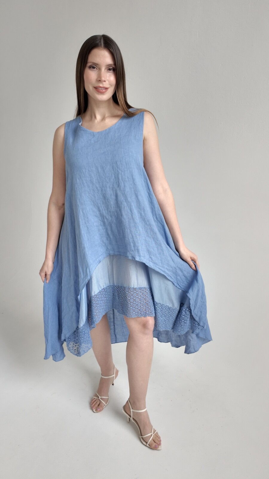 Vestido Sevilla Azul