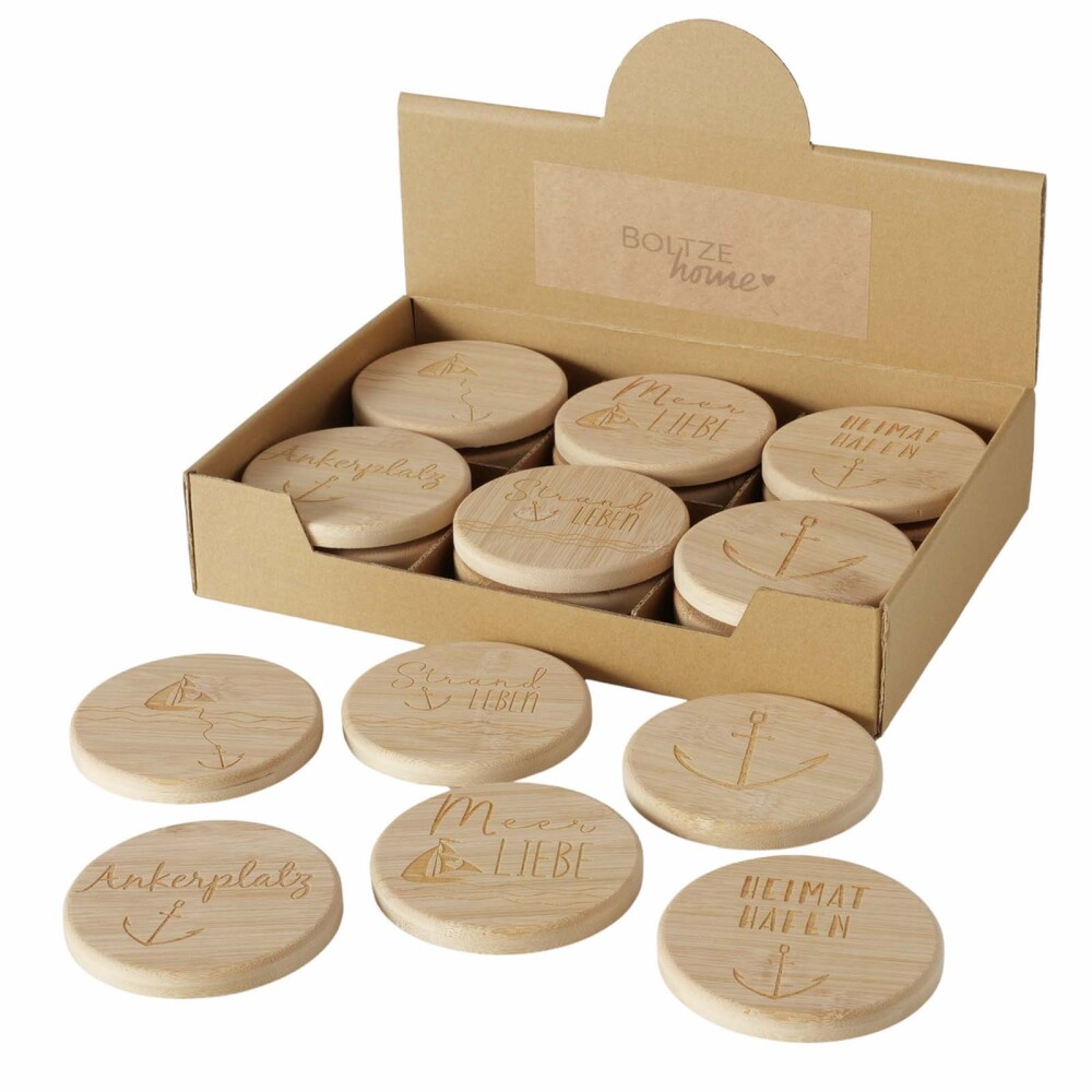 POSAVASOS SAILOR BAMBU NATURAL-BEIGE 2055381