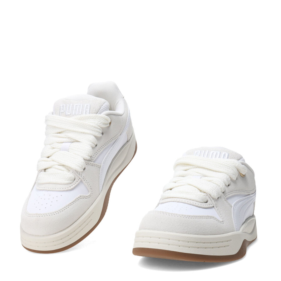 Championes de Mujer Puma Park Luna Og Beige - Blanco