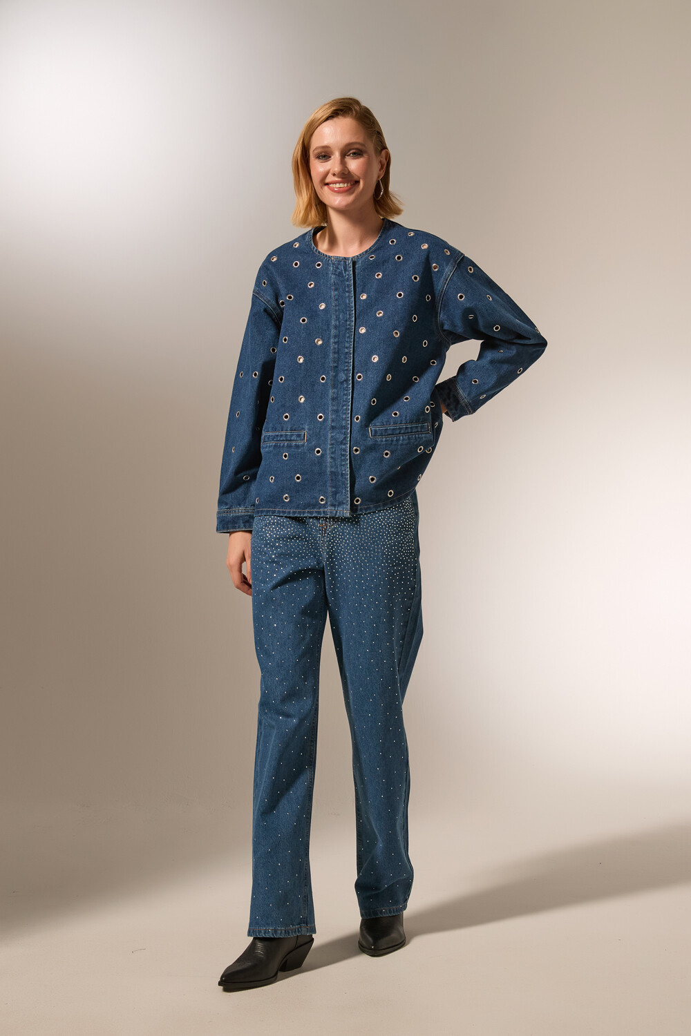 Campera Vani Azul Claro